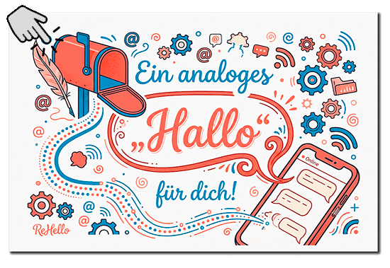 ReHello Karte vorne